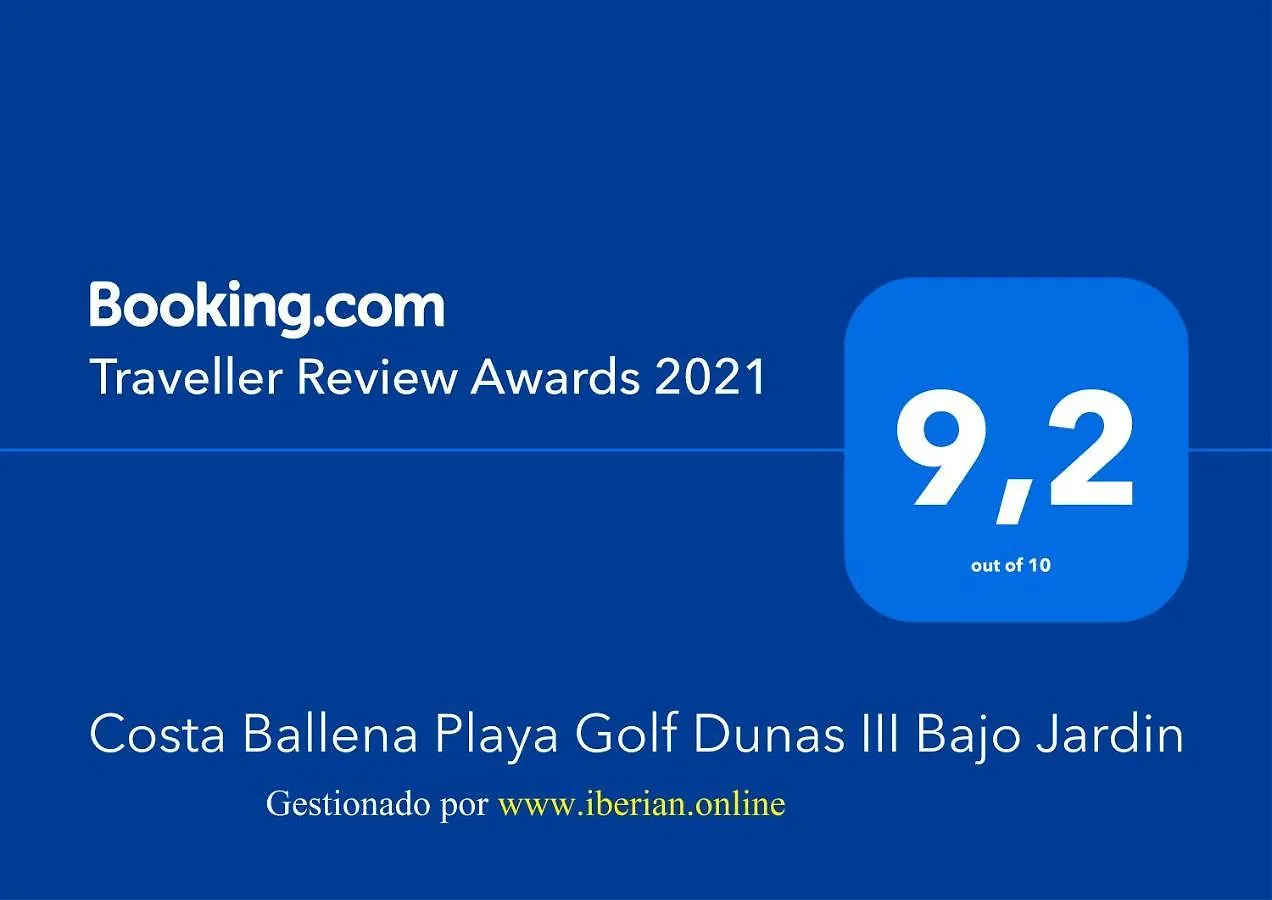 Costa Ballena Playa Golf Dunas III Bajo Jardin location